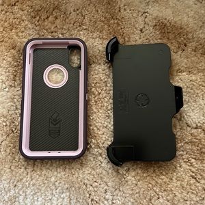 iPhone X otter box never used